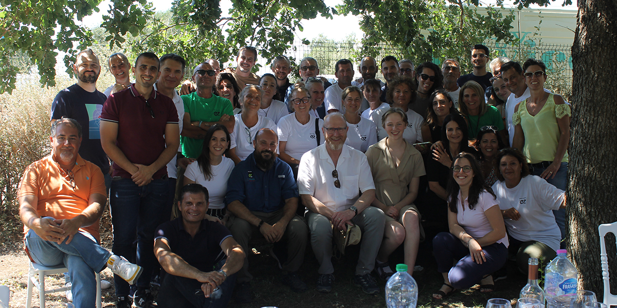 Il C.E.O. di Enza Zaden in visita alla stazione di ricerca di Tarquinia 